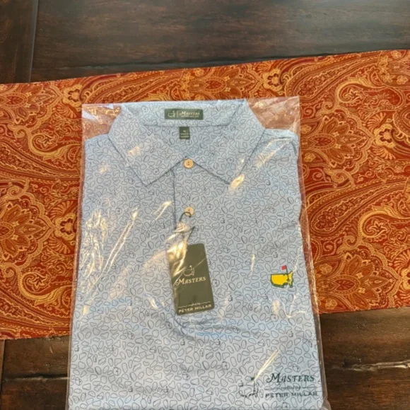 2025 Limited Edition Masters Peter Millar Men's Medium Polo - Picture 3 of 7